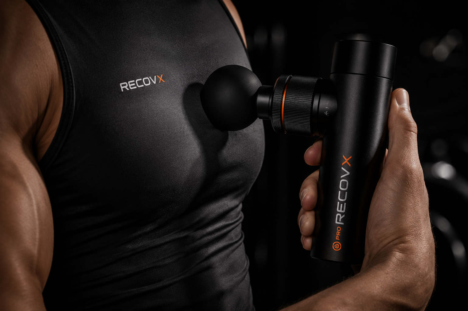 Pistolet de massage RECOVX